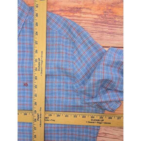 Southern Tide Mens Classic Fit Plaid Dress Shirt Large - Picture 7 of 7